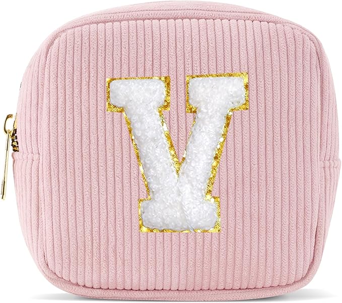 Pocmimut Graduation Teacher Gifts,Makeup Bag Pouches Toiletry Bag for Birthday Gift Teacher Gifts Teen Girl Gifts Trendy Stuff,V