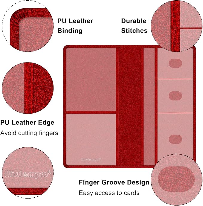 Wisdompro Car Document Holder Organiser, PU Leather Vehicle Insurance and Registration Holders Wallet Case for ID Card, Driving Licence, Key Contact Information Cards