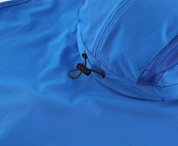 Home Prefer UPF 50+ Sun Hats for Men Women Wide Brim Fishing Hat with Neck Flap UV Protection Sunblock Safari Bucket Hat