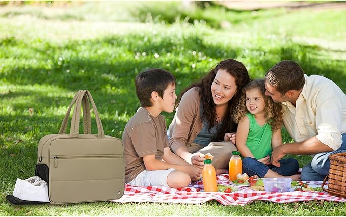 CLUCI Weekender Travel Bag for Women Puffer Tote Bag Carry On Duffle Overnight Bags with Shoe Compartment