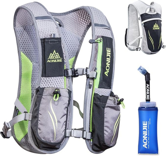 Azarxis Running Water Bottles Flask BPA Free Leakproof Hydration Vest Packs Waist Belt Replacement for Triathlon Marathon Hiking Cycling Climbing Runner