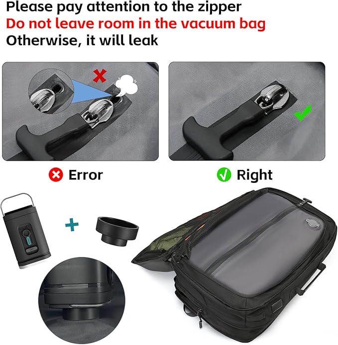 Vacuum Compression Backpack with Pump, Extra Large Capacity 45L Expandable Travel Backpack, Water Resistant 17.3" Laptop Backpack with USB Charging Port for Men & Women