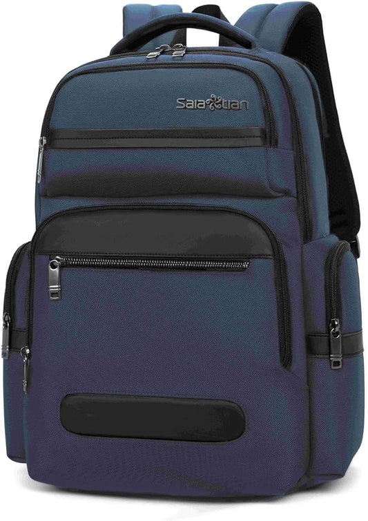 Multi-Functional Travel Laptop Backpack, Water-Resistant Large Capacity Bookbag for Work, College, and Weekend Trips