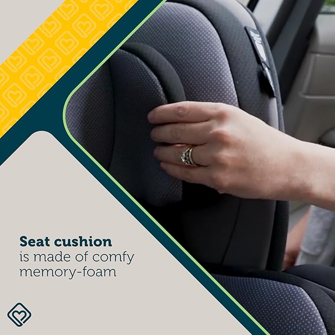 Safety 1st Everslim DLX Slim Convertible Car Seat– A 4-in-1 Convertible Child Safety Car Seats; Baby Car Seats for 5-100 lbs, Dunes Edge