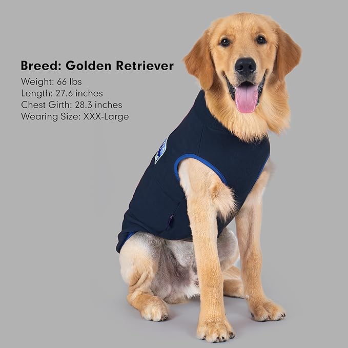 cyeollo Small Dog Sweater, Stretchy Soft Fleece Sweater Pullover Dog Vest Lightweight Turtleneck Warm Winter Doggie Clothes for Puppy Cats Apparel, Navy Blue S