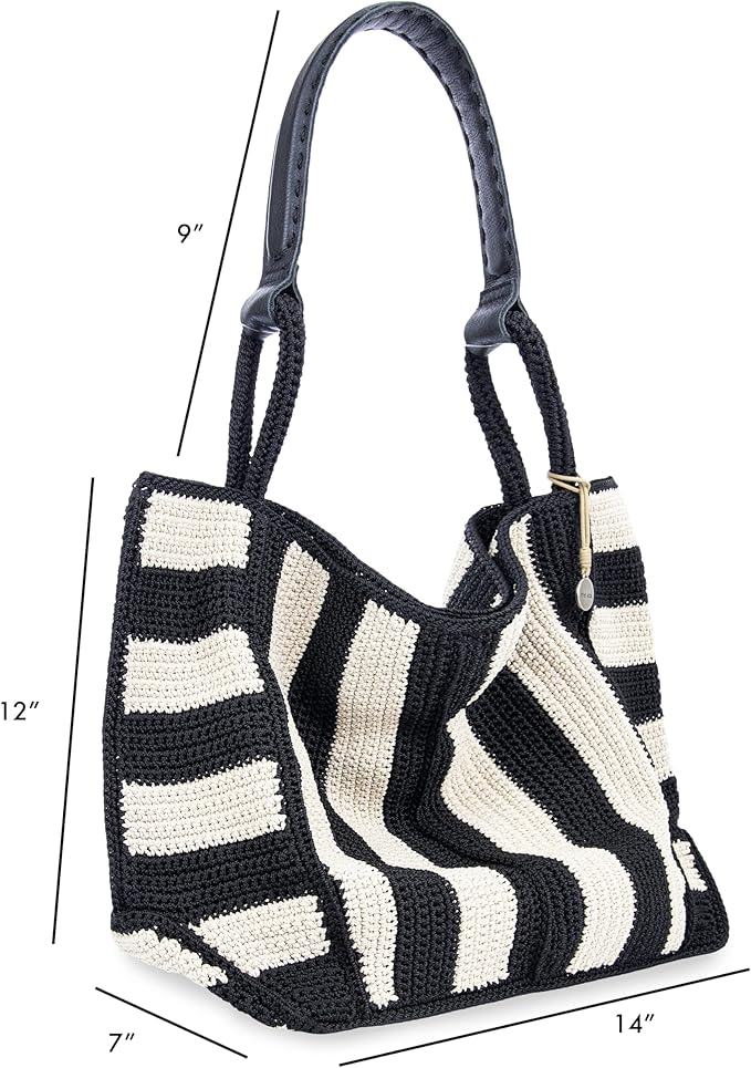 The Sak Los Feliz Large Tote Bag - Woman's Purse For Everyday, Travel, Beach Bag - Roomy Handbag With Shoulder Bag Strap