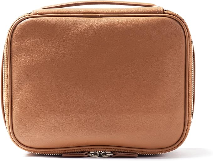 Leatherology Cognac Nested Travel Organizer Trio