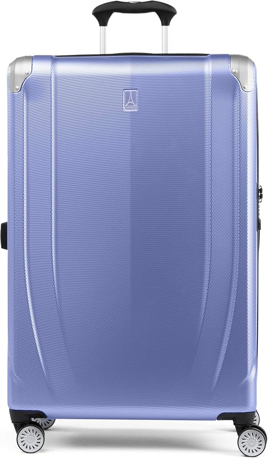 Travelpro Pathways 3 Hardside Expandable Luggage, 8 Spinner Wheels, Lightweight Hard Shell Suitcase, Checked Large 28 Inch, Persian Violet
