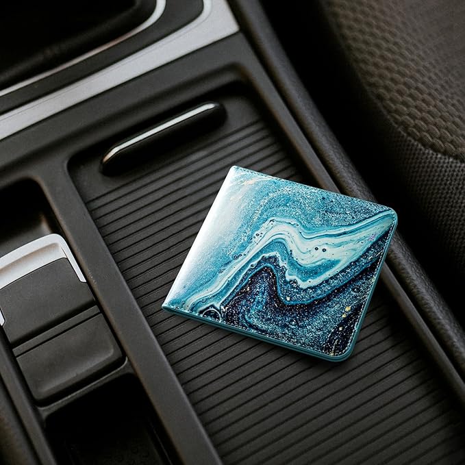 CoBak Car Registration and Insurance Holder - Vehicle Glove Box Car Organizer, Auto Truck Comparment Accessories Case for Essential Document, Driver License, Cards