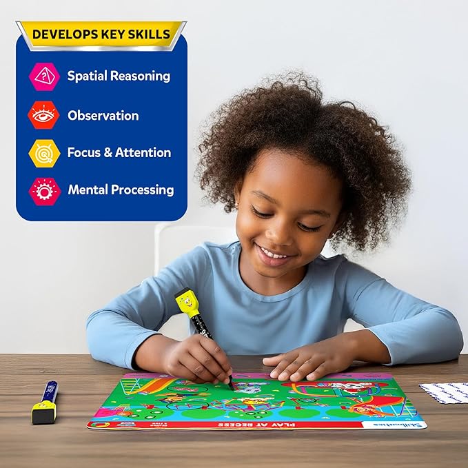 Skillmatics Search and Find PAW Patrol Educational Game - Reusable Preschool Learning Activities, Perfect for Toddlers & Kids Who Love Toys, Art & Crafts, Gifts for Boys & Girls Ages 3, 4, 5, 6