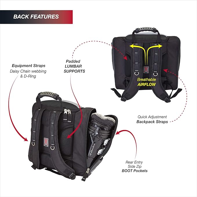 Athalon Everything Ski Boot Bag and Backpack – Ski - Snowboard