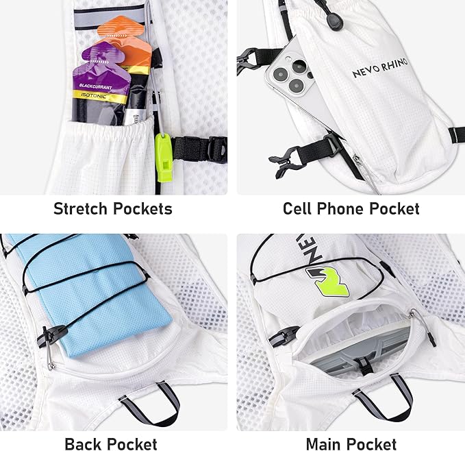 Hydration Running Vest for Women, Water Vest Backpack 5L Small, Lightweight Hydration Pack Mini Vest Women for Hiking, Trail Marathon Race (Pack with 1.5L Water Bladder)