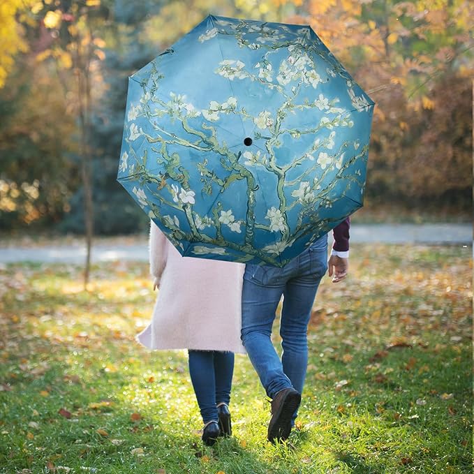 Umbrella, Pretty Umbrellas for Women and men, Ladies Umbrellas for Rain, Automatic Folding Umbrellas Open Close