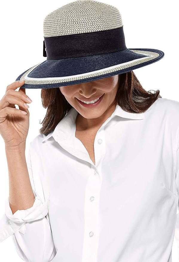 Women's Sun Hat with Ribbon - UPF 50+ Sun Protection - Clara