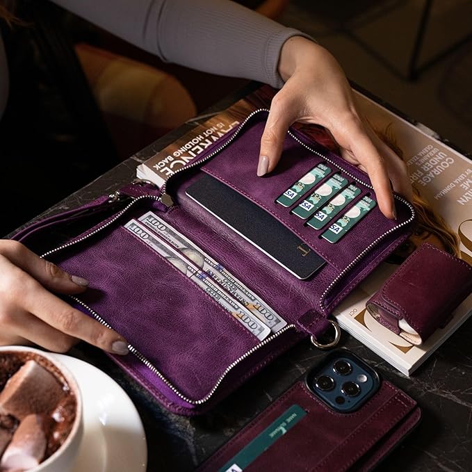 Personalized Leather Passport Holder, Handmade Travel Wallet with Card Slots, Pen Slot | Protector, Custom Engraved Passport Case for Men, Women or Family Organizer