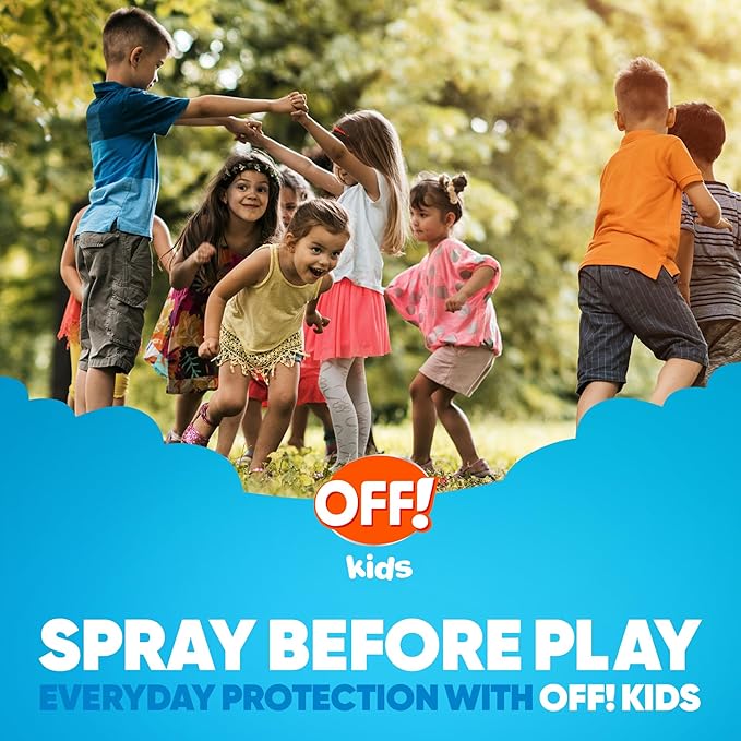 OFF! Kids Insect Repellent Spray, Botanically Inspired, Safe for Use On Kids, 4 oz