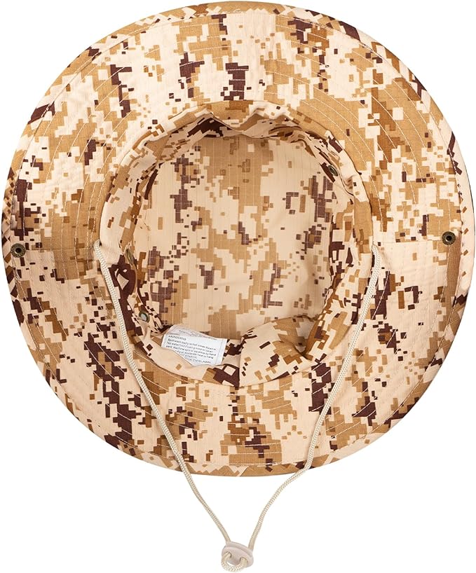 Sun Hats for Men Women Boonie Hat UPF 50+ Bucket Hat Wide Brim UV Protection Fishing Hiking Safari Outdoor Hats