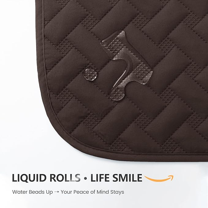 gogobunny 100% Double Sided Waterproof Dog Blanket Soft Pet Bed Cover Reversible Protect Furniture Couch Sofa Car for Puppy Cat (Dark Coffee/Light Coffee, 30x70 Inch (Pack of 1))