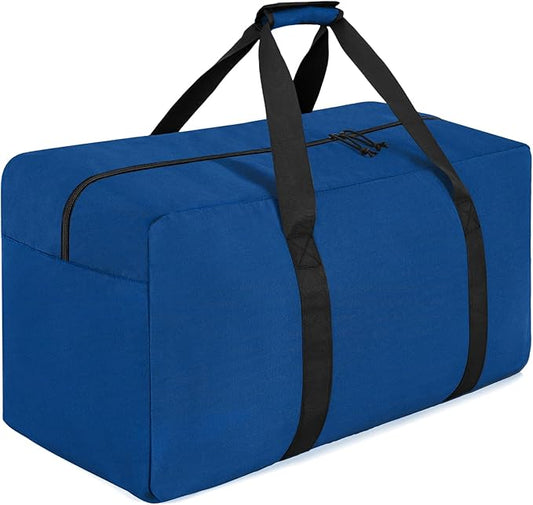 Extra Large Travel Duffle Bag, 120L Gear Bag for Men and Women, Storage Bag Ideal for Overnight Camping and Weekend Getaways