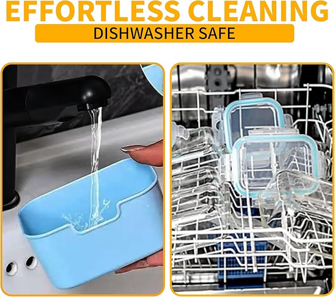 Stackable Snackle Box Containers (2 Pack) 14 Compartment Snack Organizer with Airtight Lids & Handles _ BPA Free, Leakproof, Microwave & Dishwasher Safe Snacklebox for Travel, Gifts & Fridge Storage