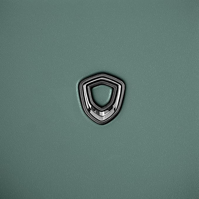 Traveler's Choice Markham Hardside Expandable Luggage with Double Spinner Wheels, Carry-On 21-Inch Suitcase, Green