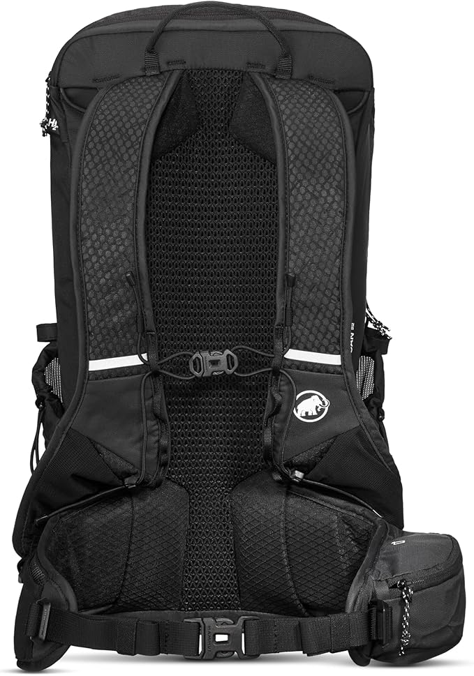 Mammut Ducan 22 – Unisex Outdoor Backpack for Hiking, Running, and Everyday Adventures, Black, 22L