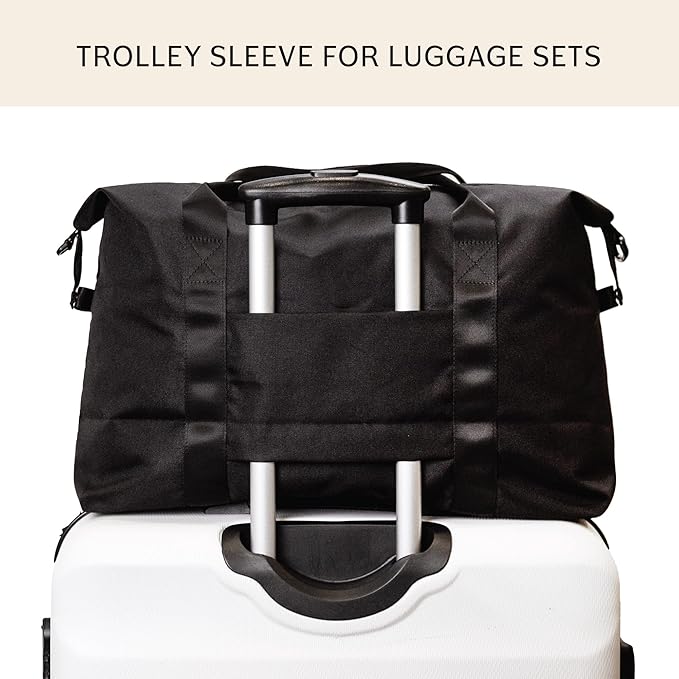 Jadyn Lola Travel Bag, Weekender/Overnight Duffel, Gym Tote Bag for Women, Men