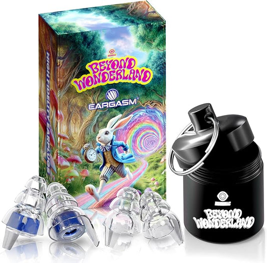 Eargasm High Fidelity Earplugs: Beyond Wonderland Festival 2025 Edition - Noise Reducing Ear-Plugs for Hearing Protection in Loud Environments, Concerts, Live Events, Music Festivals, Sporting Events