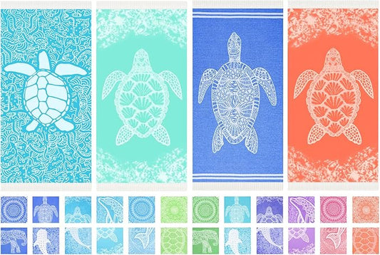 Thin Turkish Beach Towel Lightweight Quick Dry Absorbent Cotton Bathroom Bath Pool Swim Towels Extra Large Oversized Sand Free Beach Accessories Essentials Cloud Gifts for Adult