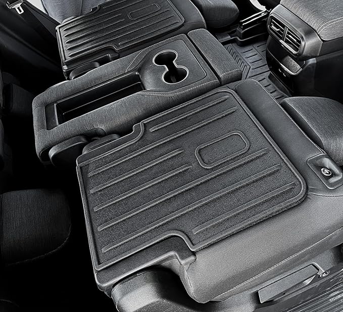 JOULARISE Kick Mats Backrest Mats for Honda Pilot 2026 2025 2024 2023, All Weather TPE 2nd Row Seat Back Protector Car Accessories for Pilot (Kick Mats)