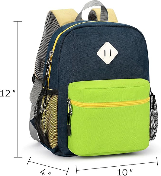 STEAMEDBUN Toddler Backpack for Boys 2-4,Kindergarten Backpack for Boys,Preschool Backpack,Mini