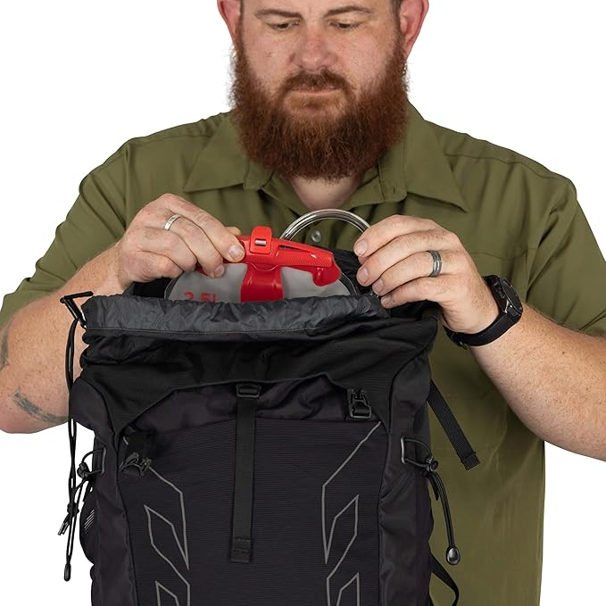 Osprey Talon 33L Men's Lightweight Hiking Backpack - Daypack for Travel & Camping, Green Canopy/Pine Leaf, Extended Fit