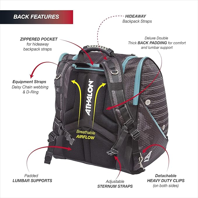 Athalon Everything Ski Boot Bag and Backpack