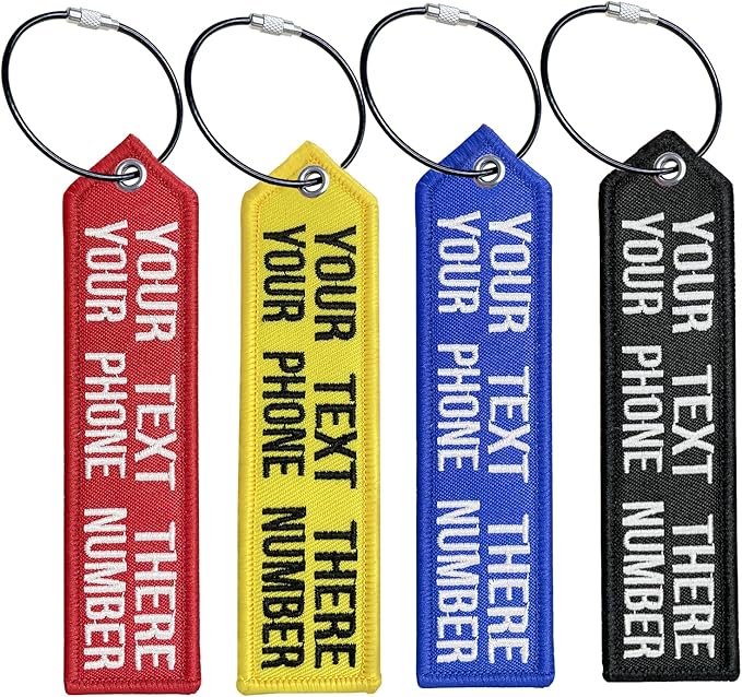 Personalized Luggage Tag, Customized Travel Suitcases Labels Tags with Stainless Steel Loop for Luggage,Crate,Belt,Key for Men Women Kids Girls Travel /2 Line