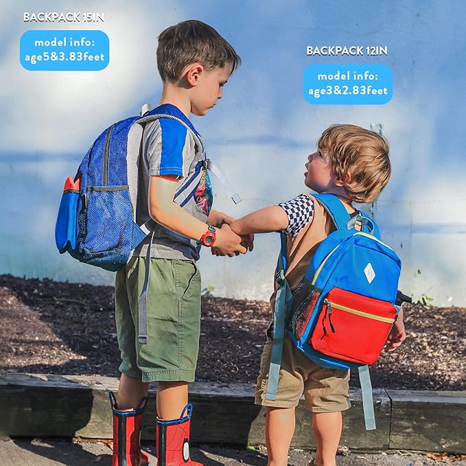 STEAMEDBUN Kids Backpack for Boys,Kindergarten Backpack for Toddler Boys Age 3-6