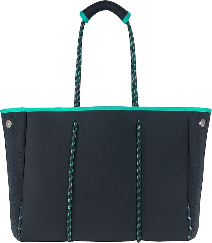QOGiR Neoprene Multipurpose Beach Bag Tote with Inner Zipper Pocket … … … …