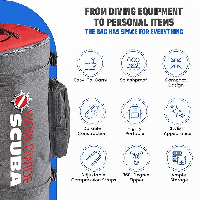 AKONA Globetrotter All-in-One Carry-On Backpack