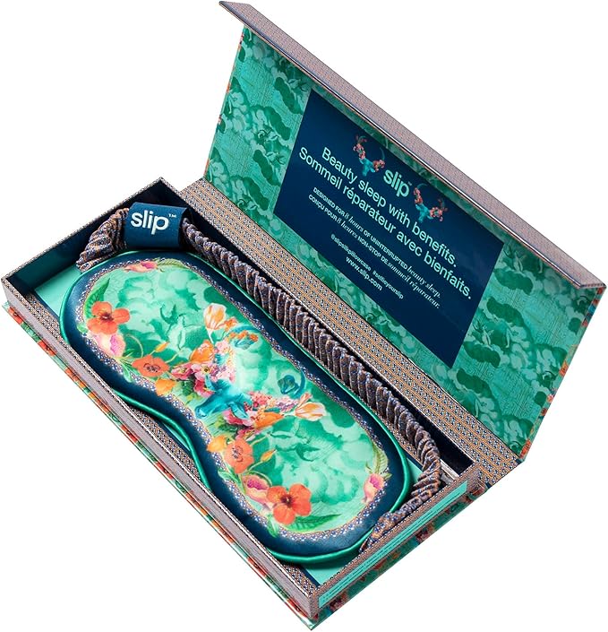 slip Pure Silk Sleep Mask - 100% Pure 22 Momme Mulberry Silk Eye Mask - Comfortable Sleeping Mask with Elastic Band + Filler and Internal Liner, Zodiac Collection: Taurus