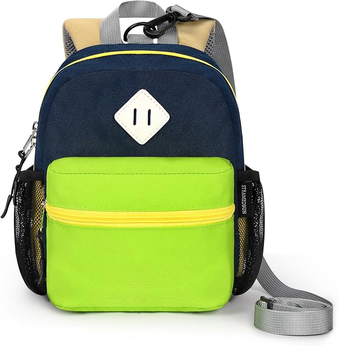 STEAMEDBUN Toddler Backpack Leash for 1-3: Backpack with Leash for Boys Girls - Anti-Lost Harness Backpack for Walking