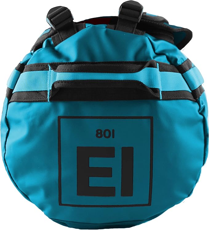 Element Equipment Trailhead Duffel Bag Shoulder Straps Waterproof Teal Medium