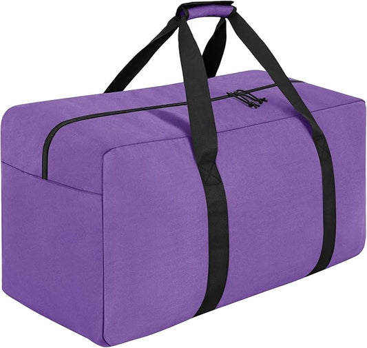 Extra Large Travel Duffle Bag, 120L Gear Bag for Men and Women, Storage Bag Ideal for Overnight Camping and Weekend Getaways