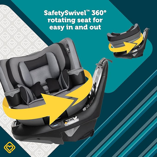 Safety 1st Turn and Go DLX 360° Rotating Convertible Car Seat in High Street