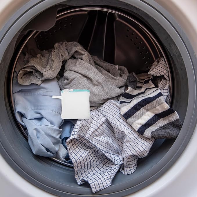 ibasenice 6pcs Laundry Bag for Delicate - Mesh Laundry Wash Bag - Zippered Small Net 5.50X4.72" For Washing Machine Clothes Socks And Intimates