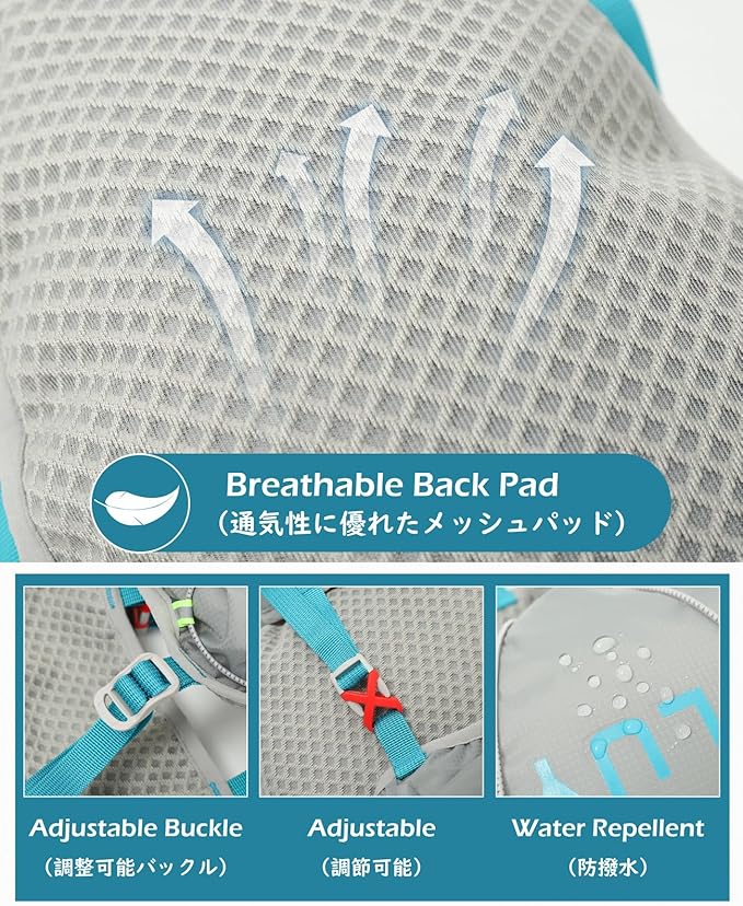 TRIWONDER Hydration Running Backpack Lightweight Water Vest for Men Women Hydration Water Pack for Cycling, Running, Hiking and Biking