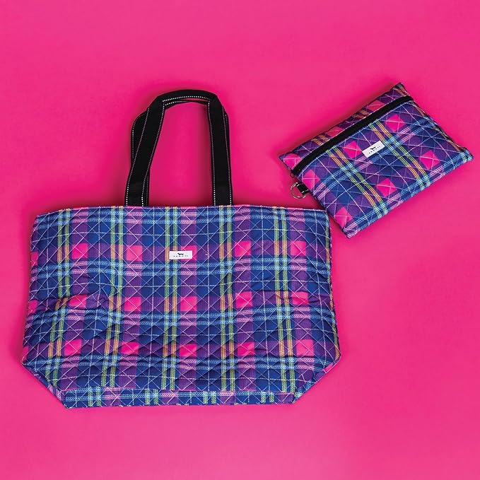 SCOUT Plus 1 Foldable Travel Bag, 2 Bags in 1, Tote Folds into Zipper Pouch