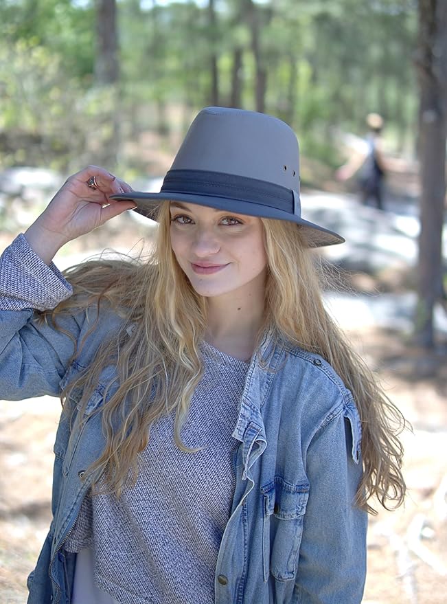 Bryce Wide Brim Safari Sun Hat – UPF 50+, Quick Dry | Fishing Hat for Women and Men