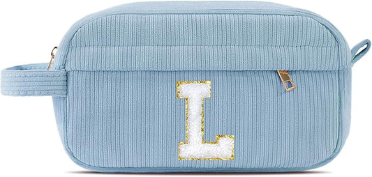 Pocmimut Birthday Gifts for 3 4 5 6 7 8 9 10 11 12 13 Year Old Girls,Personalized Makeup bag Cute Cosmetic Pouch Birthday Gifts for Girls Daughter Sister Friend Girlfrend,L