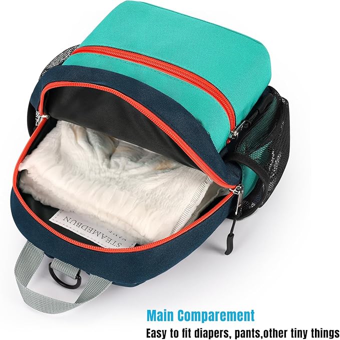 STEAMEDBUN Toddler Backpack Leash for 1-3: Backpack with Leash for Boys Girls - Anti-Lost Harness Backpack for Walking