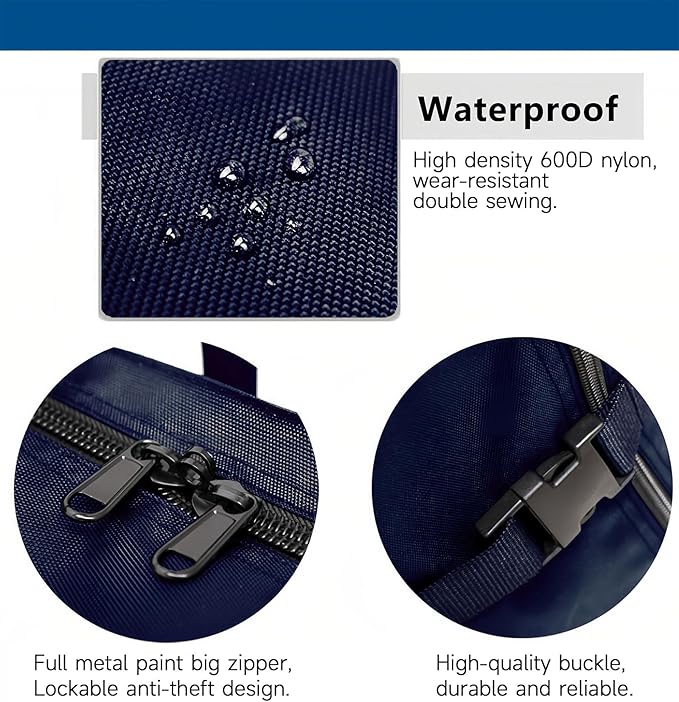 Arxus Large Duffel Bag, Waterproof Carry on Weekend Overnight Storage Bag over Luggage for Airline, Travel, Camping, Moving