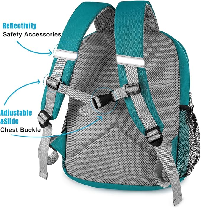 STEAMEDBUN Kids Backpack for Boys,Kindergarten Backpack for Toddler Boys Age 3-6